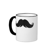 Bigote divertido Stache del bigote del manillar Taza De Café