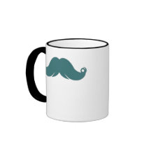 Bigote divertido Stache del bigote del manillar Tazas De Café