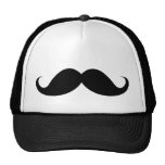 Bigote negro divertido del bigote del manillar gorras de camionero
