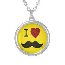 Bigote negro retro del amor del manillar I Grimpolas
