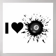Billar del amor del explosivo I Impresiones
