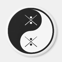 Billares de Yin Yang Imán