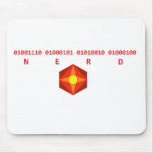 Binario del empollón tapetes de raton