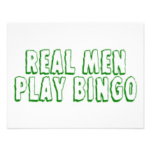 Bingo real 2 del juego de los hombres invitacion personal 