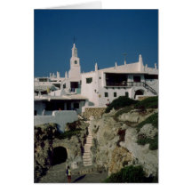 Binibeca Vell, Menorca, España Felicitacion