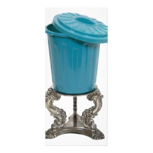 BinOnPedestal082209 Lona Personalizada