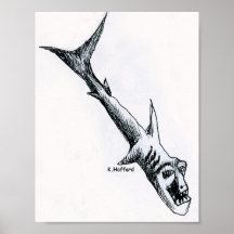 Bio tiburón posters