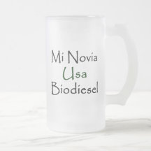 Biodiesel del MI Novia los E.E.U.U. Taza