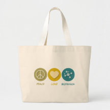 Biofísica del amor de la paz bolsa