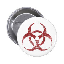 Biohazard del vintage pin