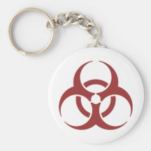Biohazard Llaveros Personalizados