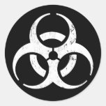 Biohazard: Pegatina del contagio del zombi