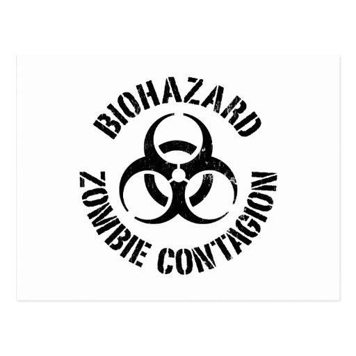Biohazard: Postal del contagio del zombi