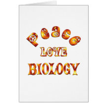 BIOLOGÍA DEL AMOR DE LA PAZ TARJETAS