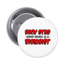 Biólogo de la estrella del rock… pin