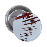 Biplano retro pin