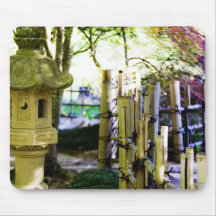 Birdhouse japonés alfombrillas de ratones