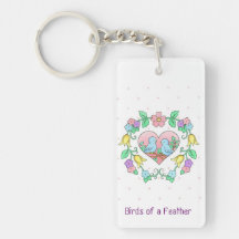 Birds of a Feather - llavero