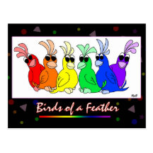 Birds of a Feather Postales