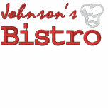 Bistros bordados camiseta polo