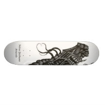 bitch22, ilustraciones de Nelson Spielmann Tablas De Skate