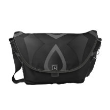 Black drop bolsas messenger