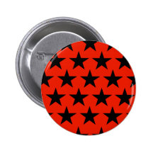 Black Stars Muster Button