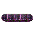 Blacklight colorized hombre de la proporción de da patines personalizados