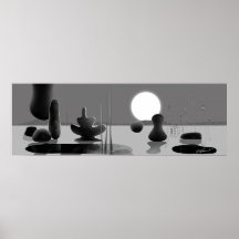 BlackWhite01 Poster