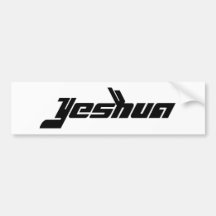 Blanc de Yeshua Bjork Etiqueta De Parachoque