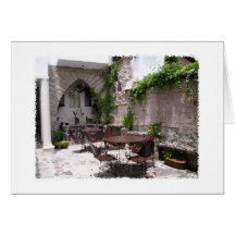 Blanca Ajijic México de las casas del patio Felicitacion