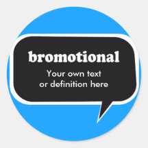 Blanco de BROMOTIONAL Pegatinas