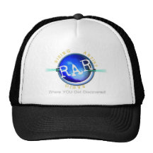 Blanco del logotipo de RAR Gorra