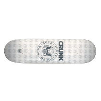 Blanco del sello de Lil Jon "Crunk" patineta