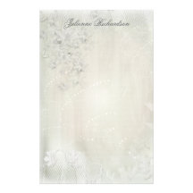Blanco del vintage en los efectos de escritorio fl papeleria personalizada