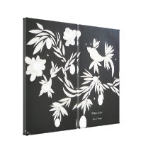 "Blanco en negro " Impresiones En Lona