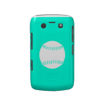 Blanco intrépido del softball de Blackberry en la  Blackberry Bold Cárcasa