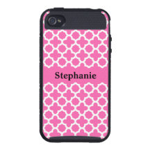 Blanco personalizado en el modelo de Quatrefoil de