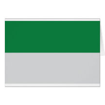 blanco verde del irland tarjeta
