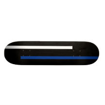 Blanco y azul monopatin
