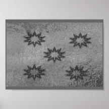 Blanco y negro:  Vintage FiveStars Posters