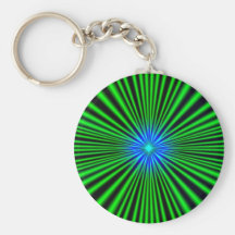 Blau - grüne Stern Schlüsselband