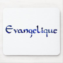 Bleu de Evangélique Tapetes De Ratón