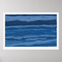 Bleu magnífico del Le Poster