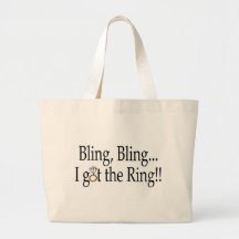 Bling Bling conseguí el anillo Bolsa De Mano