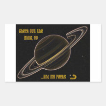Bling Saturn Rectangular Altavoces