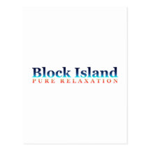 Block Island: Relajación pura Postal
