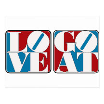 BLOQUES DE LA CABRA DEL AMOR TARJETAS POSTALES
