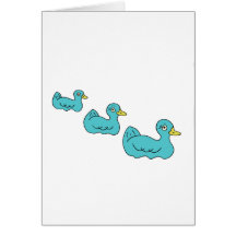 BLUE DUCKLINGS TARJETA