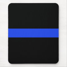 Blue Line fino Tapetes De Ratones